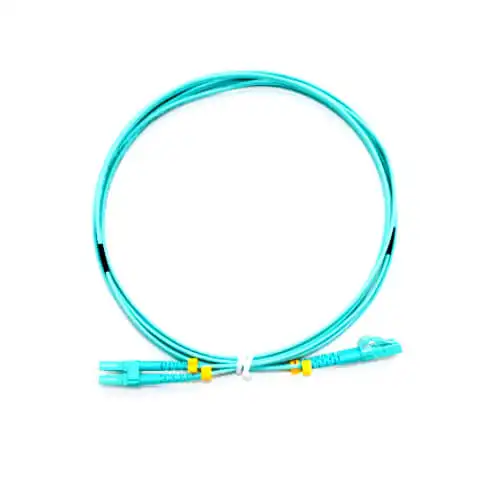 Safenet OM3 LC-LC Duplex Fiber Patch Cord 5M